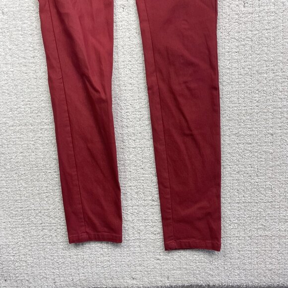 Y2K Guess Low Rise Super Skinny Jeans Bright Cherry Red Maxine Fit Stretch Read - Picture 3 of 8